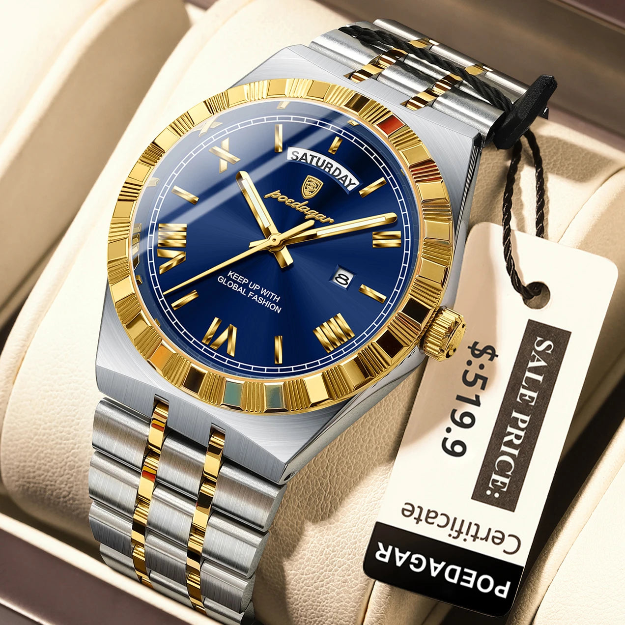 Montre de Luxe NOCTÉA pour Homme