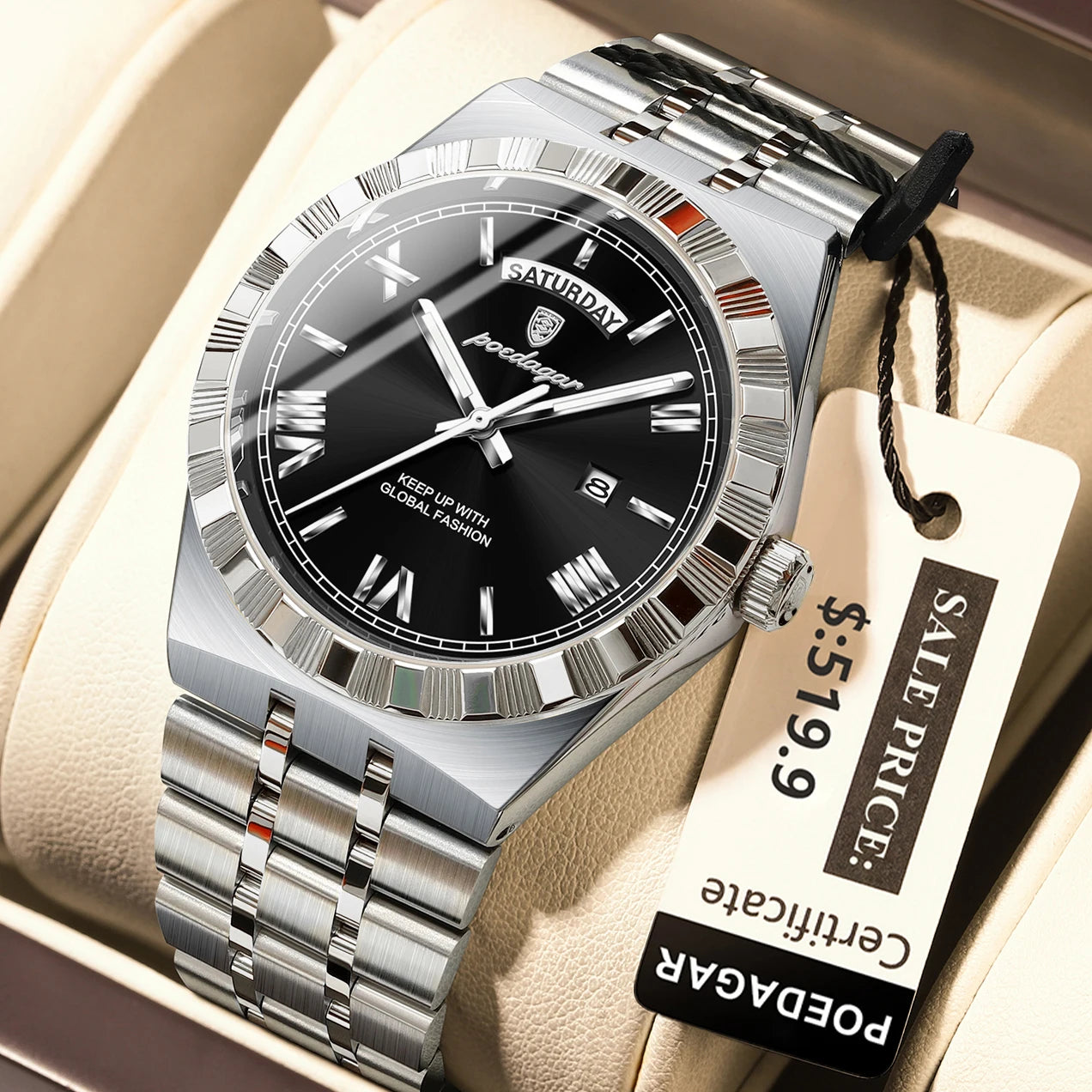 Montre de Luxe NOCTÉA pour Homme