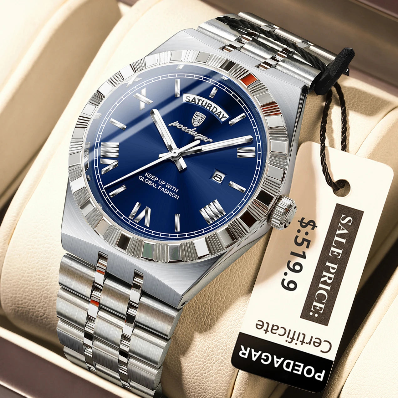 Montre de Luxe NOCTÉA pour Homme