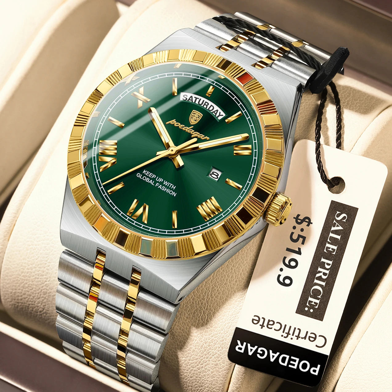 Montre de Luxe NOCTÉA pour Homme